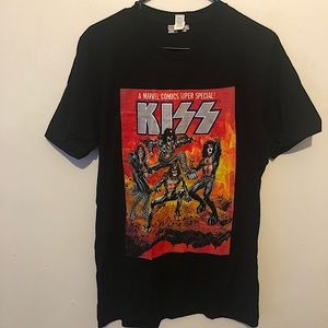 Kiss marvel t-shirt sz Medium